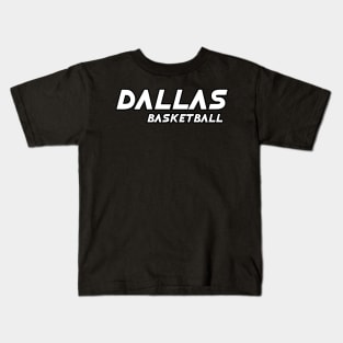 Dallas Basketball Kids T-Shirt